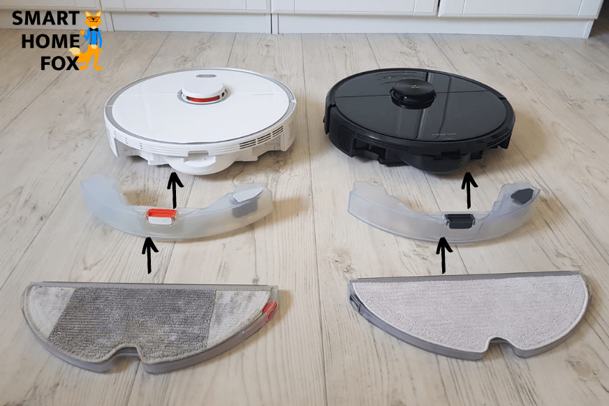 Roborock S5 Max и Roborock S6 MaxV - это  роботы - пылесосы с функцией влажной уборки.